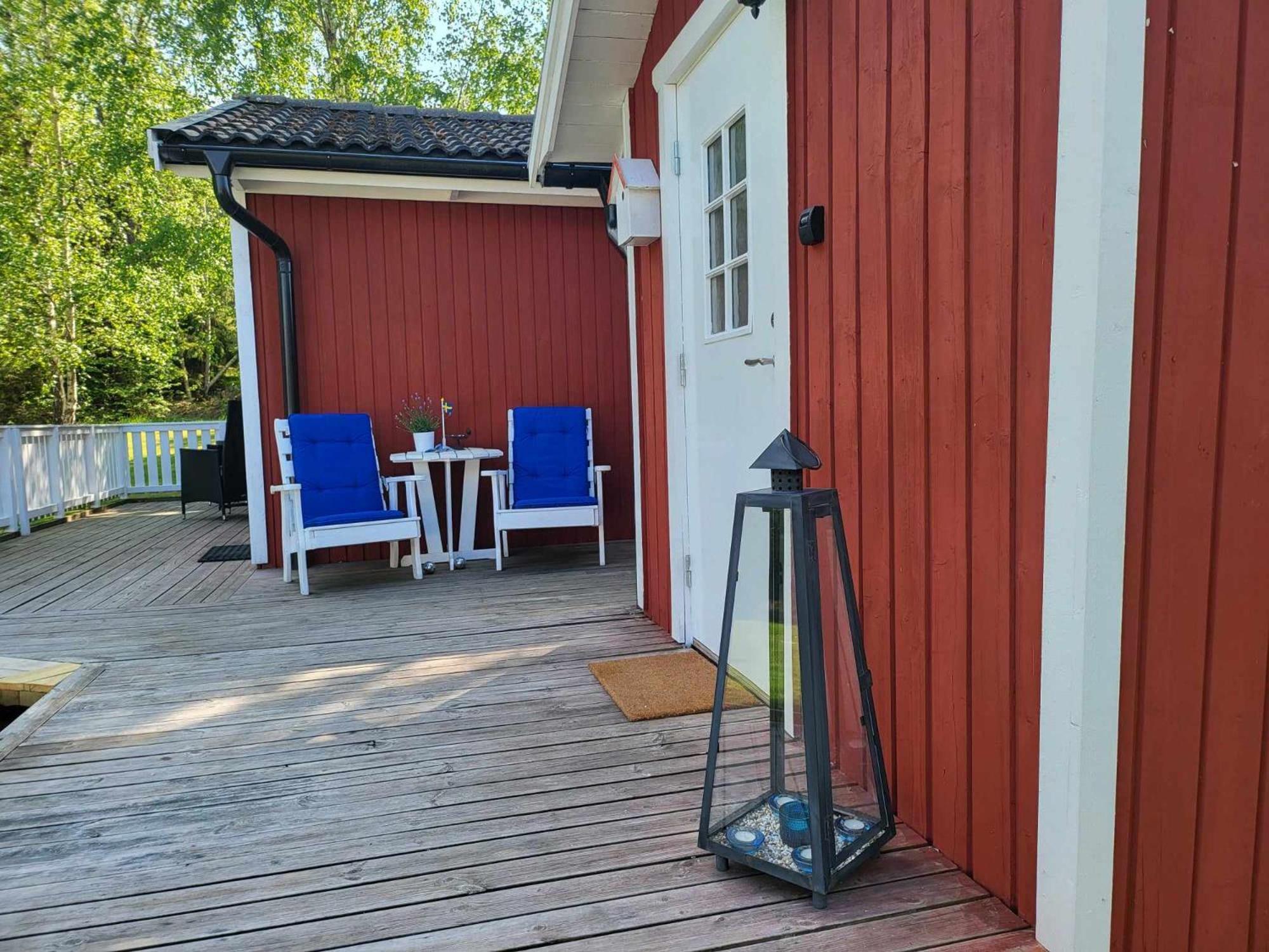 Minihus Med Stor Traedgardstomt Naera Golf Och Hav Trosa Exterior foto